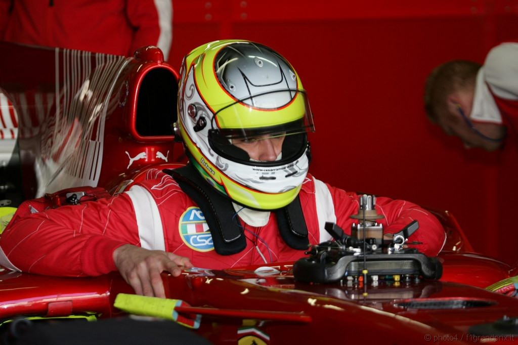 Test Ferrari F2008 Italian F3 Drivers Vallelunga